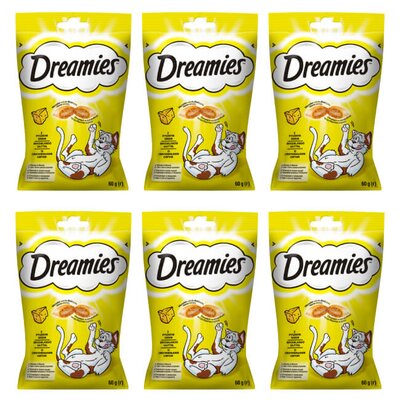 Przysmak dla kota DREAMIES Ser 6 x 60 g