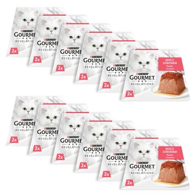 Karma dla kota GOURMET Revelations Łosoś (24 x 57 g)
