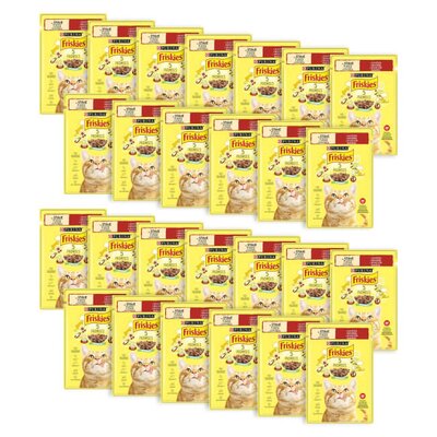 Karma dla kota FRISKIES 5 Promises Wołowina 26 x 85 g