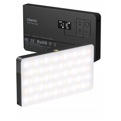 Kompaktowa lampa LED ULANZI PL-01 RGB, 2500-9000K
