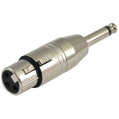 Adapter SSQ HA18 XLR Żeński - Jack 6.3 mm Męski