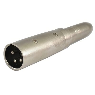 Adapter SSQ HA16 Jack 6.3mm - męski XLR 3 pinowy