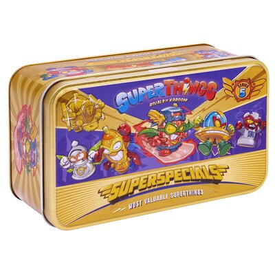 Zestaw figurek MAGIC BOX SuperThings Superspecials Złota puszka 5 PST5V08TIN00