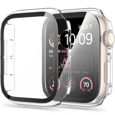 Фото - Ремінець для годинника / браслета Tech-Protect Etui  Defense360 do Apple Watch 4/5/6/SE  Przezroczysty (40 mm)