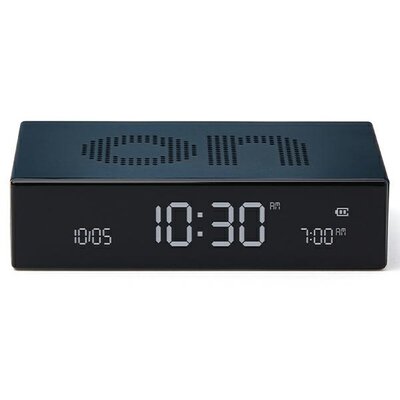 Budzik LEXON Flip Premium LR152B Niebieski