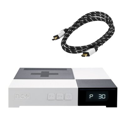 Dekoder NC+ BG5 z usługą telewizja na kartę (110 kanałów,6 m-c na start z FilmBox) + Kabel HDMI - HDMI GÖTZE&JENSEN GOLDEN LINE Premium CW-PH-1109-15 1.5 m