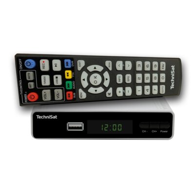 Dekoder TECHNISAT Terrabox H.265 DVB-T2/HEVC/H.265 + Kabel HDMI - HDMI GÖTZE&JENSEN GOLDENLINE 1.5 m