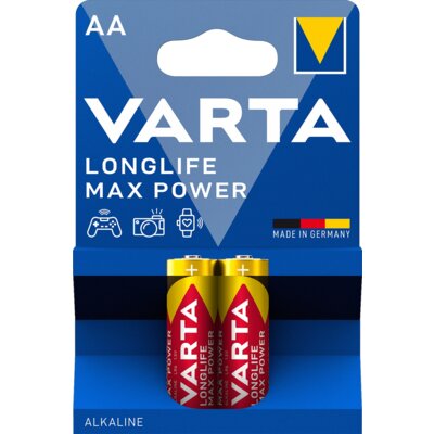 Pilot uniwersalny SAVIO do LG RC-11 + Baterie AA LR6 VARTA Longlife Max Power (2 szt.)