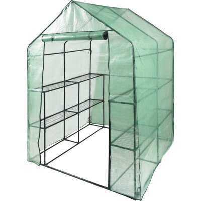 Szklarnia ogrodowa FLO 90031 143 x 143 x 195 cm Zielony