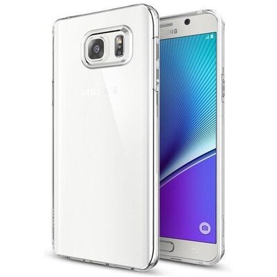Etui SPIGEN Liquid Crystal do Samsung Galaxy Note 5 Przezroczysty