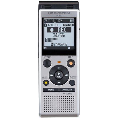Dyktafon OM SYSTEM (OLYMPUS) WS-882 + mikrofon ME52W