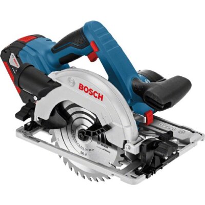 Pilarka tarczowa BOSCH GKS 18 V-57 G Professional + Ładowarka BOSCH Professional GAL 18V-40 1600A019RJ + Akumulator BOSCH Professional GBA 1600Z00036 2Ah 18V