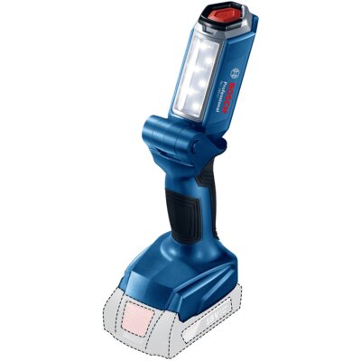 Latarka BOSCH GLI 18V-300 + Ładowarka BOSCH Professional GAL 18V-40 1600A019RJ + Akumulator BOSCH Professional GBA 1600Z00036 2Ah 18V