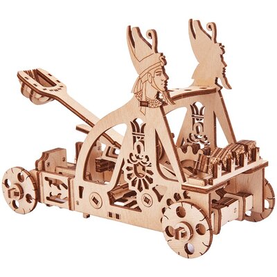 Фото - 3D-пазл Wood Trick Zabawka drewniana  Vintage Machinery 3D Catapult WDTK025 (96 ele 