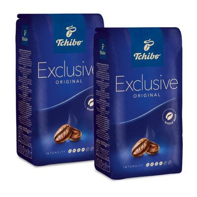 Kawa ziarnista TCHIBO Exclusive 2 x 1 kg