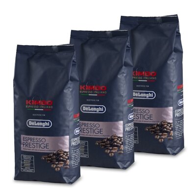 Kawa ziarnista DELONGHI Kimbo Espresso Prestige 3 x 1 kg