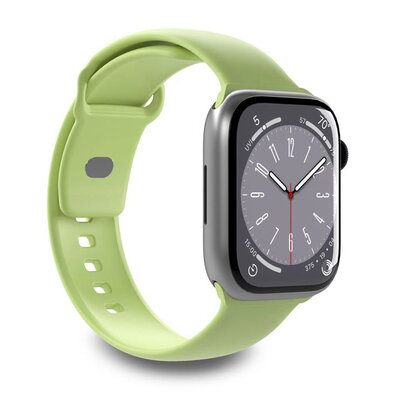 Pasek PURO Icon do Apple Watch do koperty 44/45/46/49mm Jasnozielony
