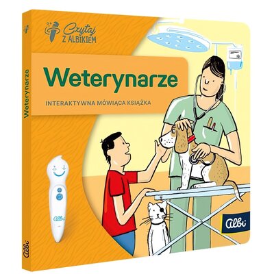 Książka Czytaj z Albikiem Zawody Weterynarze 34545 Šárka Pichrtová (twarda okładka)