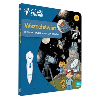 Książka Czytaj z Albikiem Wszechświat Honza Smolík (twarda okładka)