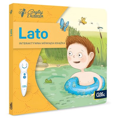 Książka Czytaj z Albikiem Lato Lucie Krystlíková (twarda okładka)