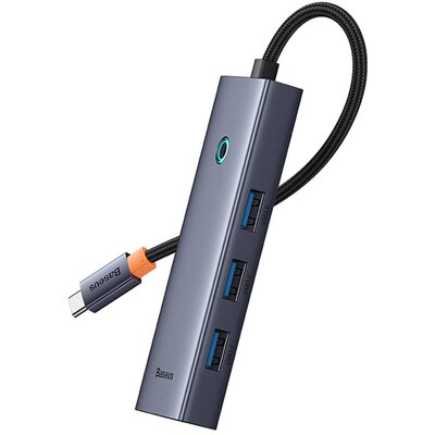 Hub BASEUS UltraJoy BS-OH108 4w1 USB Typu C, Pasywny