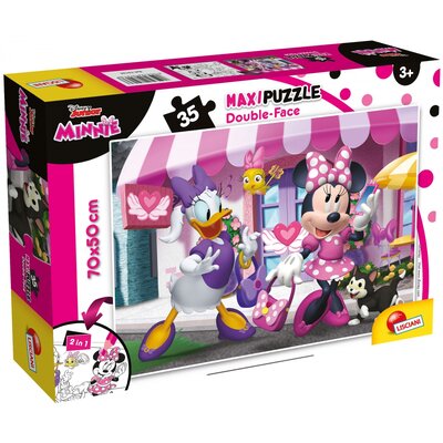 Фото - Пазли й мозаїки Liscianigiochi Puzzle LISCIANI Disney Junior Myszka Minnie 304-74136  (35 elementów)