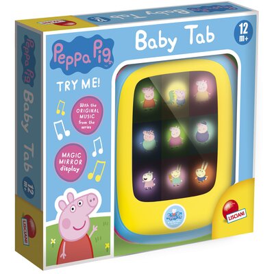 Фото - Розвивальна іграшка Liscianigiochi Tablet edukacyjny LISCIANI Świnka Peppa Baby 304-92246 Peppa Pig Baby Tab 