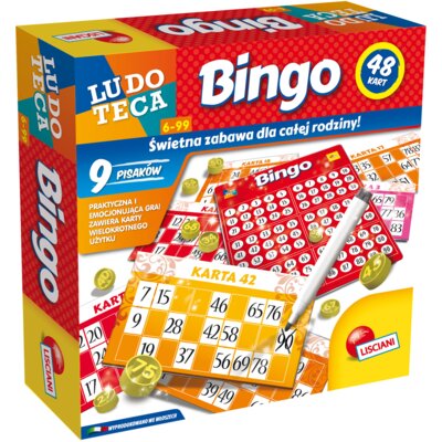 Gra logiczna LISCIANI Ludoteca Bingo 304-PL56996
