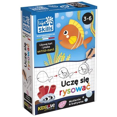 Zestaw edukacyjny LISCIANI Life Skills Uczę się rysować 304-PL84067