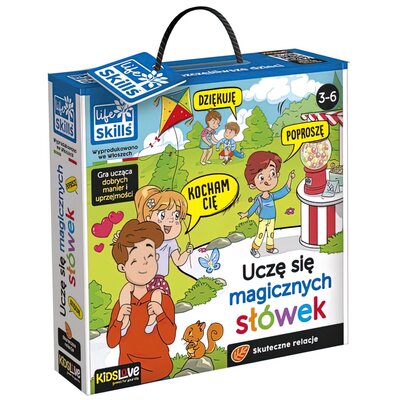 Gra edukacyjna LISCIANI Life Skills Uczę się magicznych słówek 304-PL84135