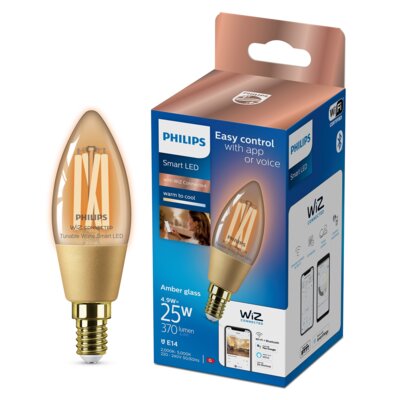 Inteligentna żarówka LED PHILIPS WFB C35 920-50 AMB 1PF 6 4.9W E14 Wi-Fi
