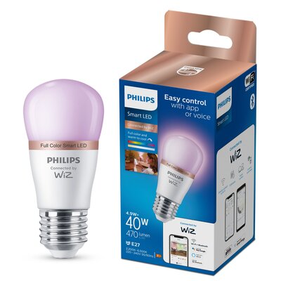 Inteligentna żarówka LED PHILIPS WFB P45 922-65 RGB 1PF 6 4.9W E27 Wi-Fi