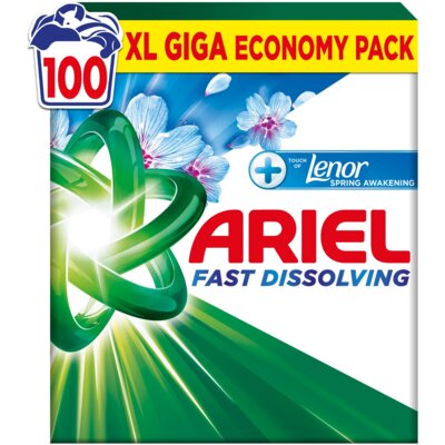 Proszek do prania ARIEL Fast Dissolving + Touch of Lenor Fresh Air 5.5 kg Uniwersalny