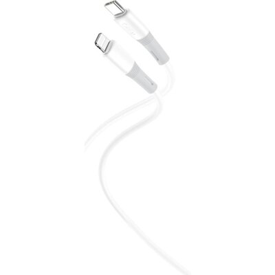 Kabel USB-C - Lightning XO NB-Q226A 27W 1 m Biały