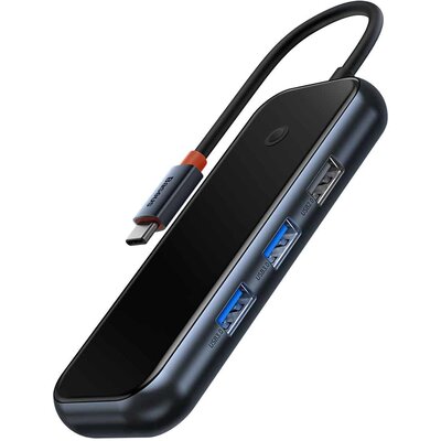 Hub BASEUS AcmeJoy 7w1 USB Typu C, Pasywny