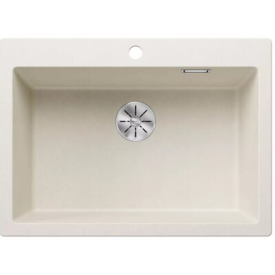 Zlewozmywak jednokomorowy BLANCO Pleon 8 527140 Delikatny biały 51 x 70