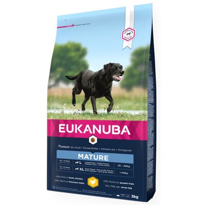 Karma dla psa EUKANUBA Mature Large Breeds Kurczak 3 kg