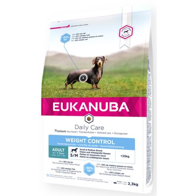 Karma dla psa EUKANUBA Daily Care Weight Control Medium Breeds Kurczak 2.3 kg