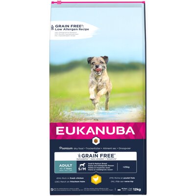 Karma dla psa EUKANUBA Adult Small Medium Kurczak 12 kg