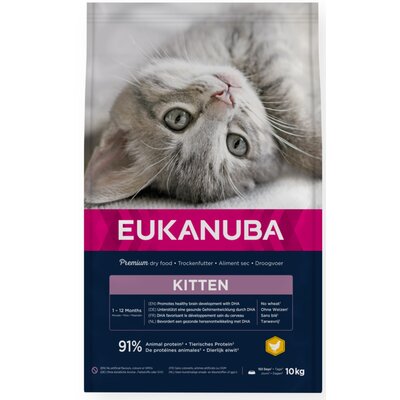 Karma dla kota EUKANUBA Kitten Kurczak 10 kg