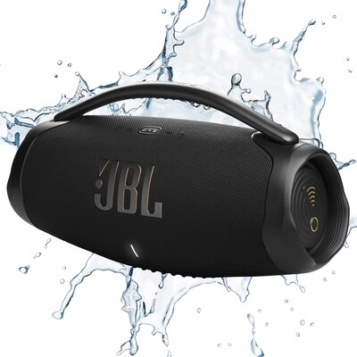 Фото - Портативна колонка JBL Głośnik mobilny  Boombox 3 WiFi Czarny BOOMBO3XWIFIBLK 