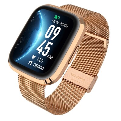 Smartwatch GARETT GRC Style Złoty Stalowy
