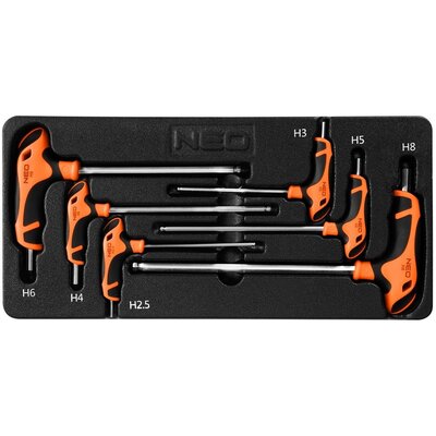 Zestaw kluczy imbusowych NEO TOOLS 84-254 (6 elementów)