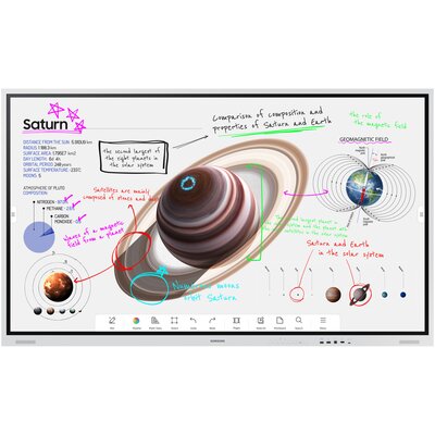 Monitor SAMSUNG Flip Pro WM75B 75" 3840x1600px