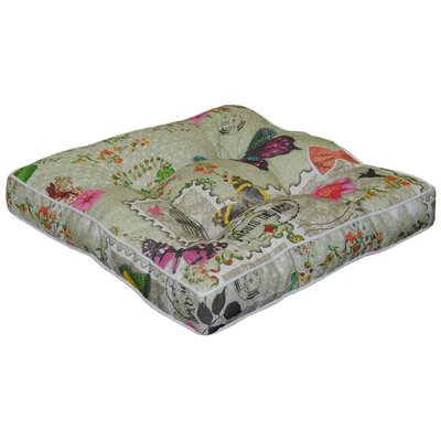 Poduszka na krzesło YEGO DESIGN Dream 52 x 52 x 8 cm Zielony