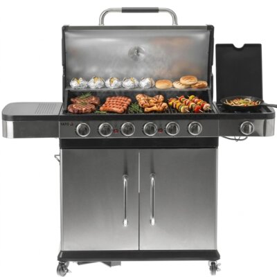 Grill ogrodowy gazowy YATO YG-20004
