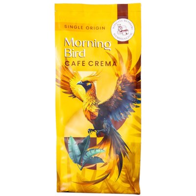 Kawa ziarnista MORNING BIRD Cafe Crema Arabica 1 kg (Rzemieślnicza)