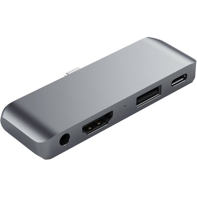 Hub SATECHI ST-TCMPHM USB Typu C, Pasywny Szary