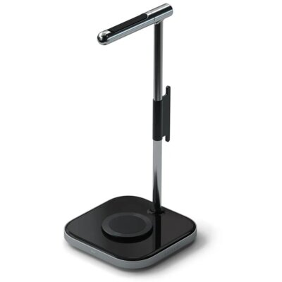 Ładowarka indukcyjna SATECHI STUCHSMCM HeadPhone Stand 2w1 20W Szary