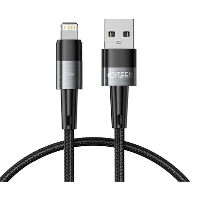 Фото - Кабель Tech-Protect Kabel USB - Lightning  UltraBoost 12W/2.4A 0.25 m Szary 